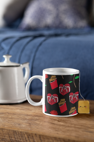 Valentine White glossy mug
