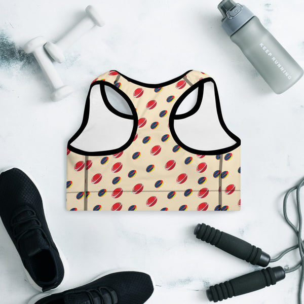 Rugby Padded Sports Bra