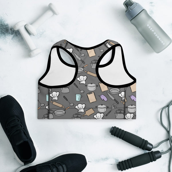 Chef Padded Sports Bra