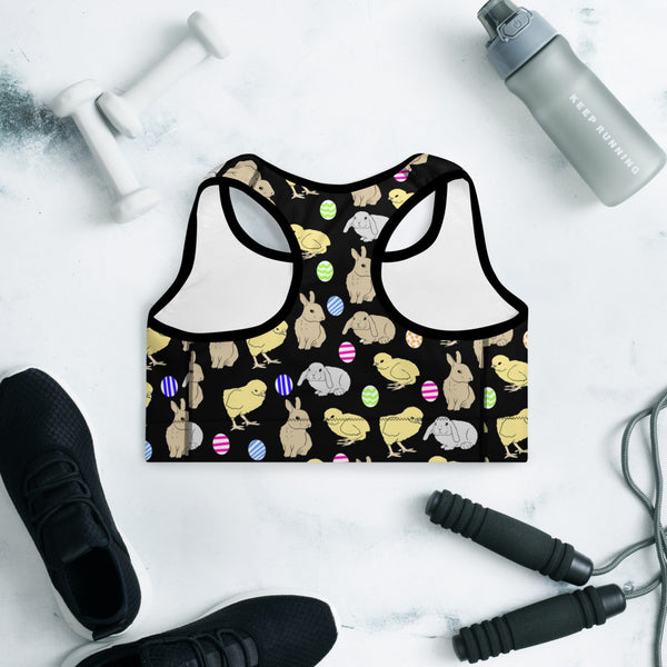 Easter Padded Sports Bra