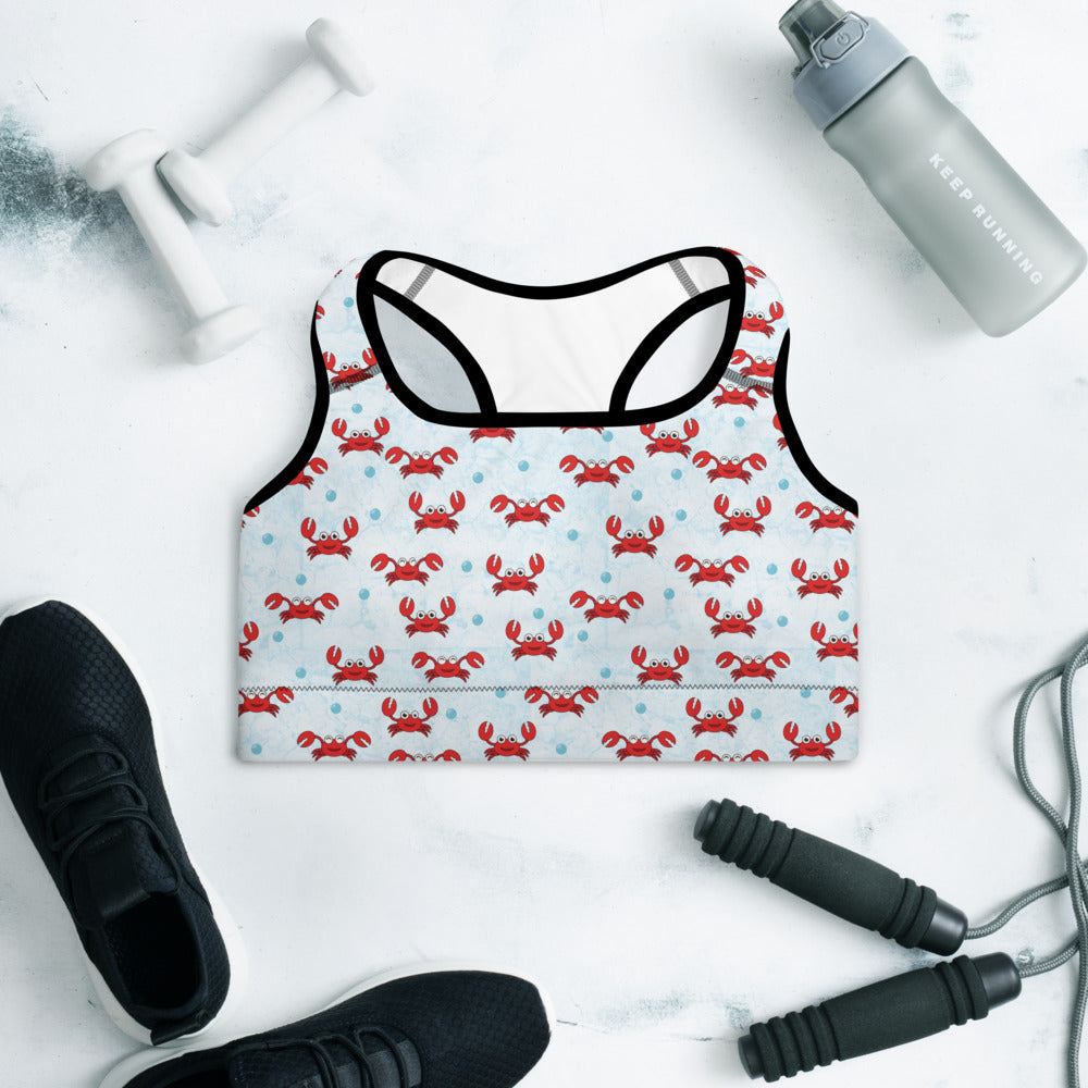 Crab Padded Sports Bra