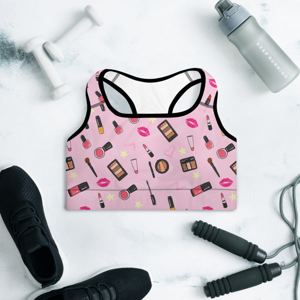 Makeup Padded Sports Bra
