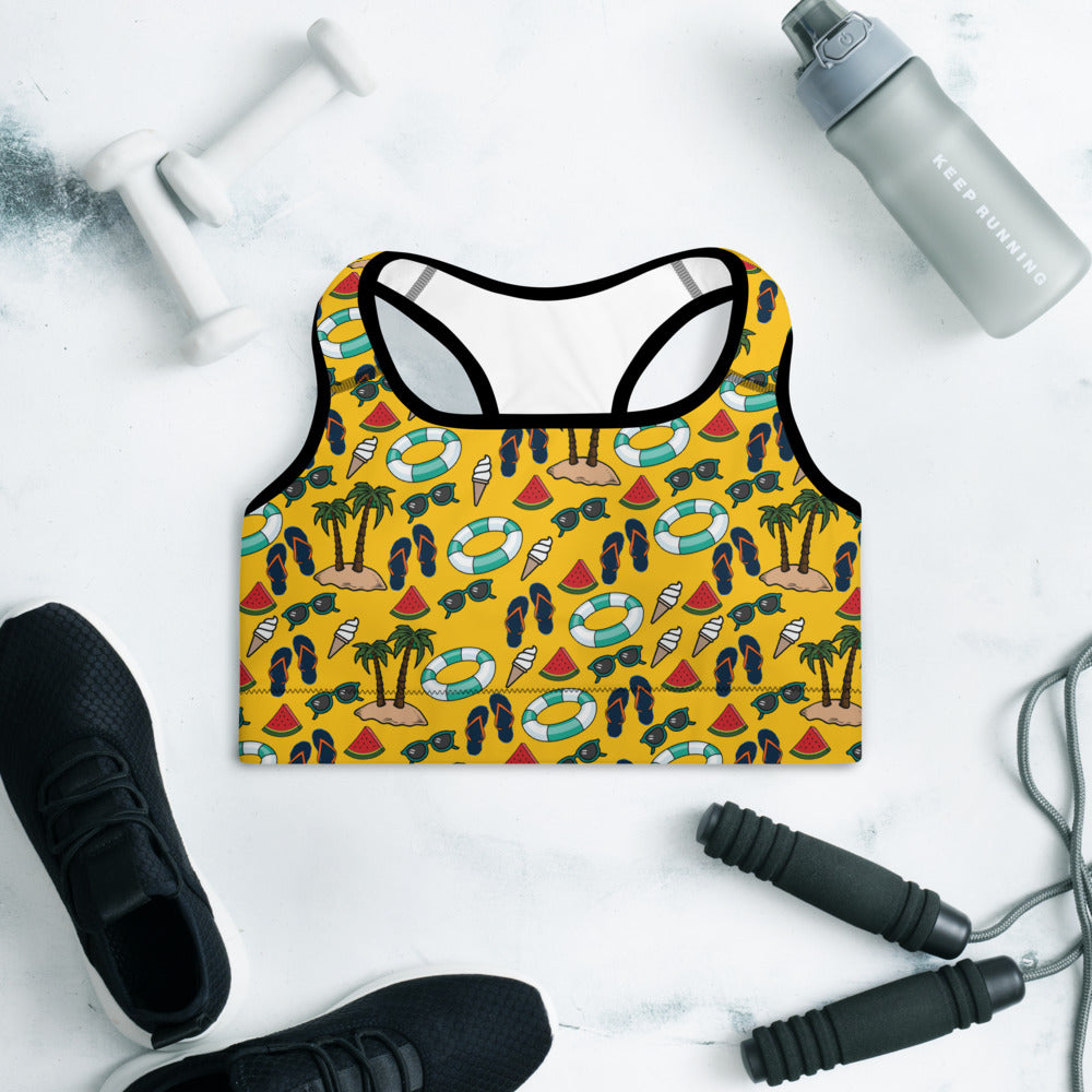Summer Padded Sports Bra