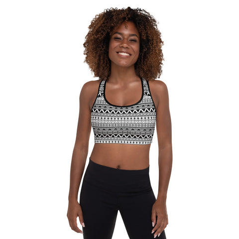 Tribal Padded Sports Bra