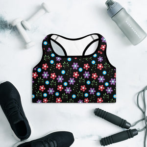 Flower 1 Padded Sports Bra