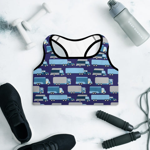 Truck 2 Padded Sports Bra