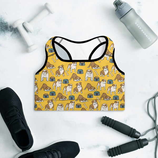 Bulldog Padded Sports Bra