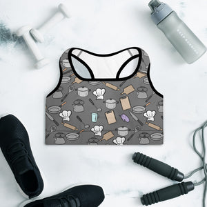 Chef Padded Sports Bra