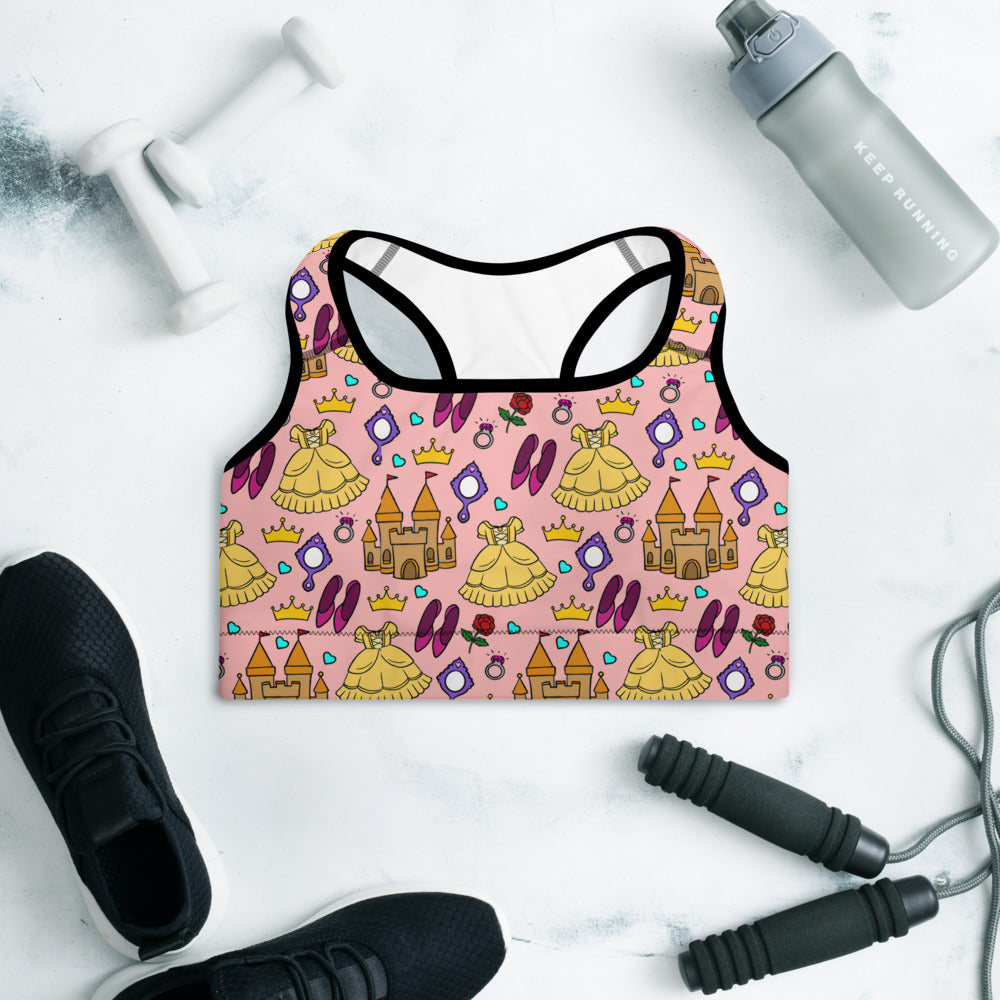 Princess Padded Sports Bra
