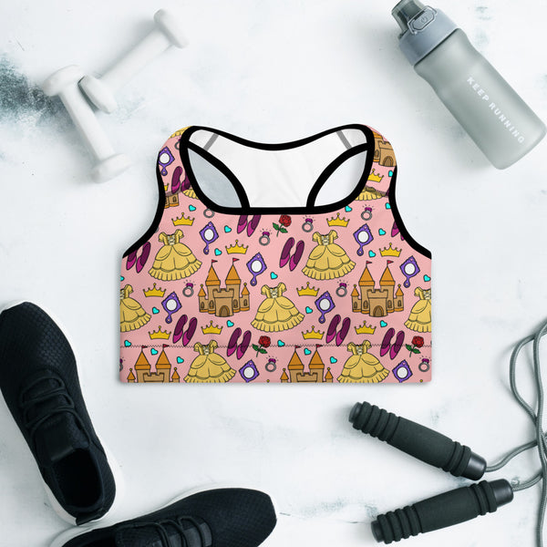 Princess Padded Sports Bra