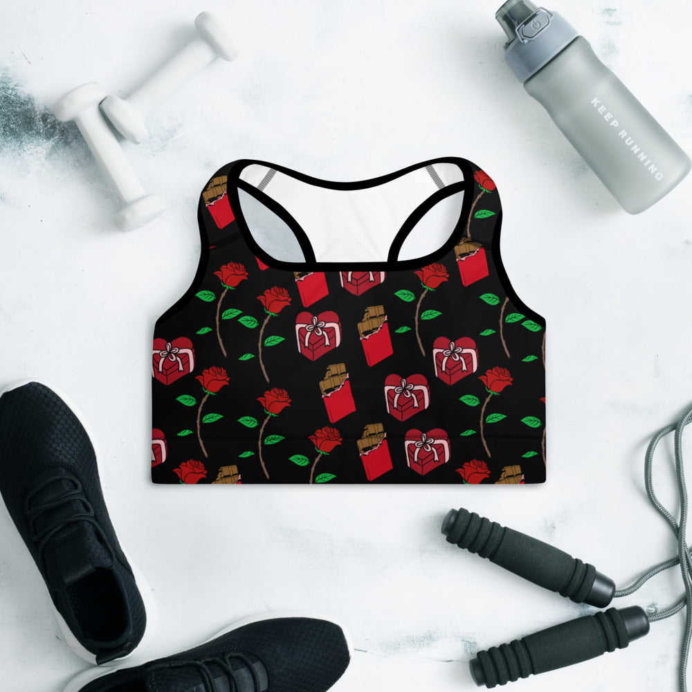 Valentine Padded Sports Bra