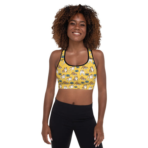 Bulldog Padded Sports Bra