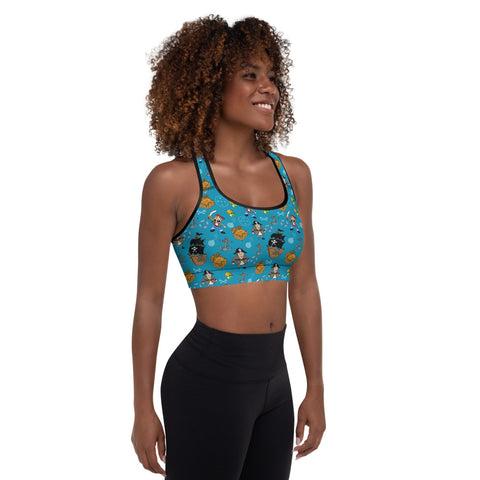 Pirate Padded Sports Bra