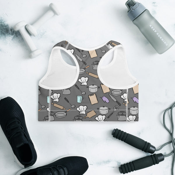 Chef Padded Sports Bra