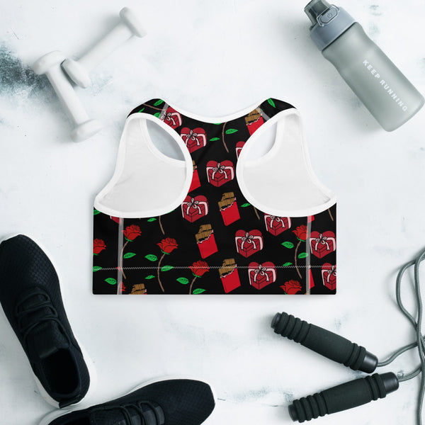 Valentine Padded Sports Bra