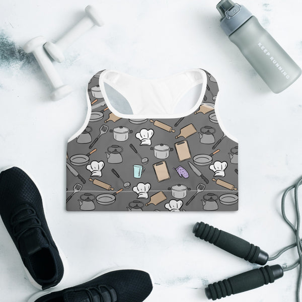 Chef Padded Sports Bra