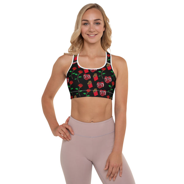 Valentine Padded Sports Bra