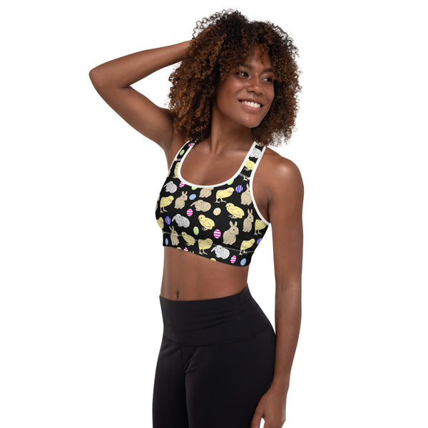 Easter Padded Sports Bra