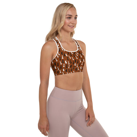 Chess Padded Sports Bra