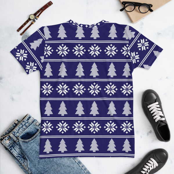 Christmas Sweater Women's T-shirt - Seasonally Gifted 