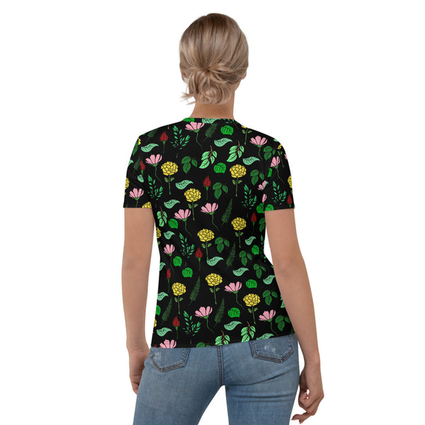 Floral Women's T-shirt - Seasonally Gifted 