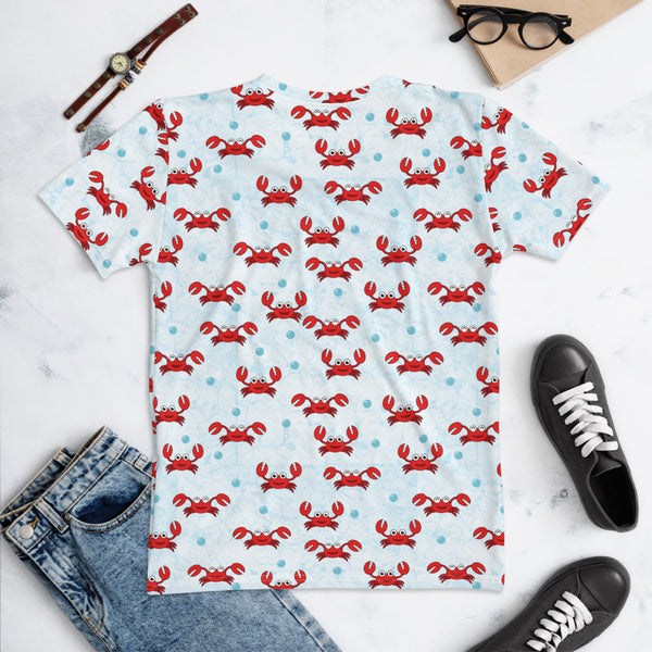 Crab Women's T-shirt - Seasonally Gifted 