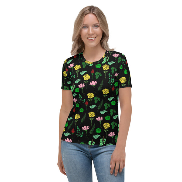 Floral Women's T-shirt - Seasonally Gifted 