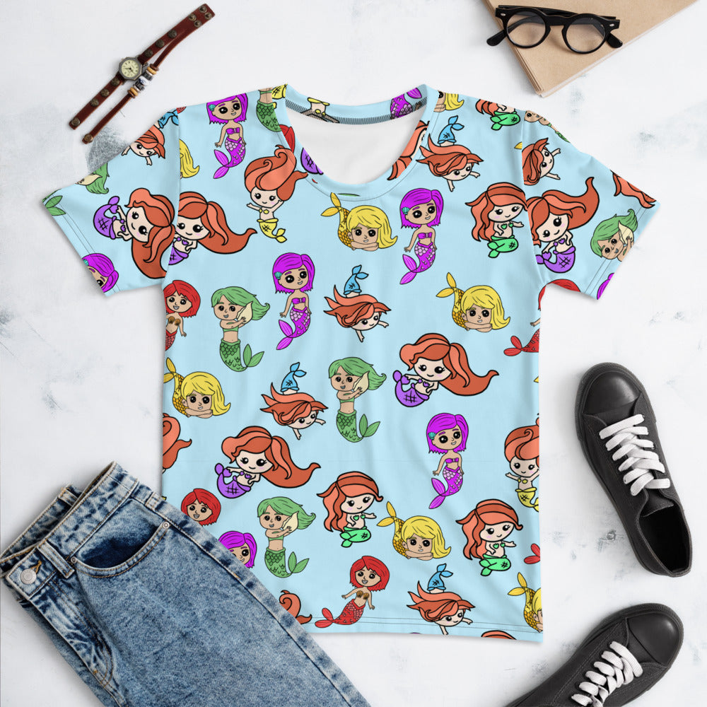 Mermaid Women's T-shirt - Seasonally Gifted 
