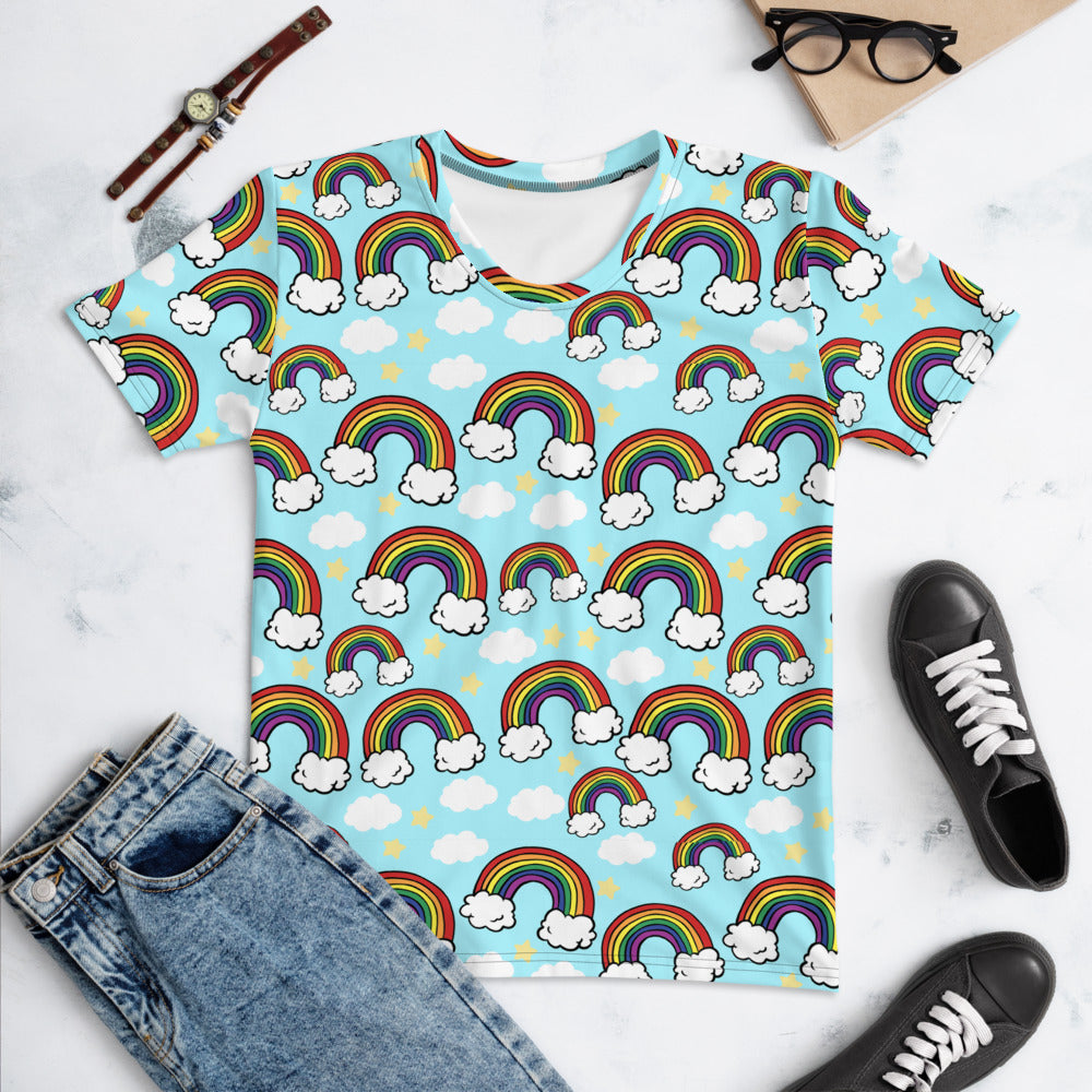Rainbow Women's T-shirt - Seasonally Gifted 