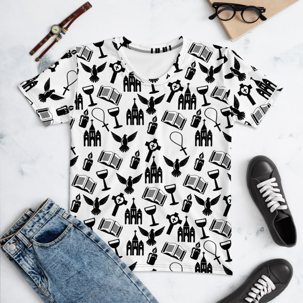 Religious Women's T-shirt - Seasonally Gifted 