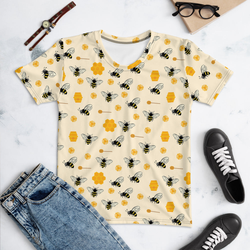 Bee Women's T-shirt - Seasonally Gifted 