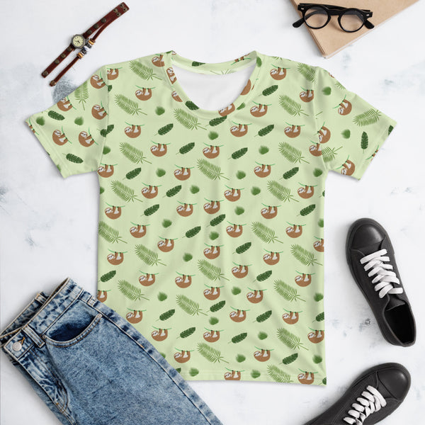 Sloth Women's T-shirt - Seasonally Gifted 