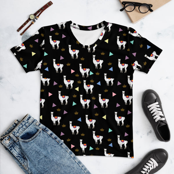 Llama Women's T-shirt - Seasonally Gifted 