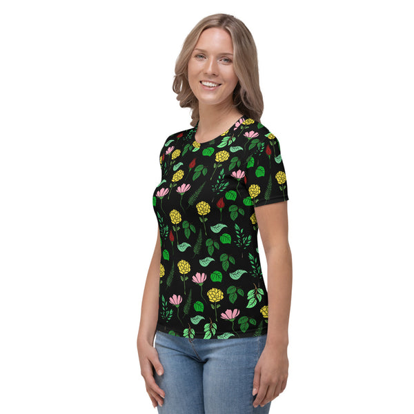 Floral Women's T-shirt - Seasonally Gifted 