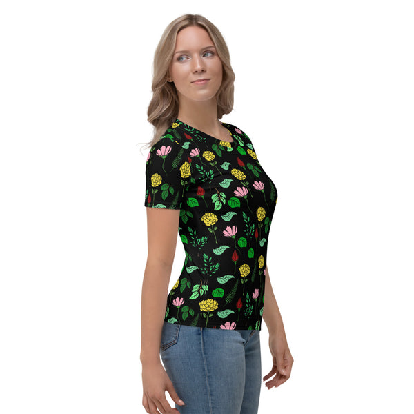 Floral Women's T-shirt - Seasonally Gifted 