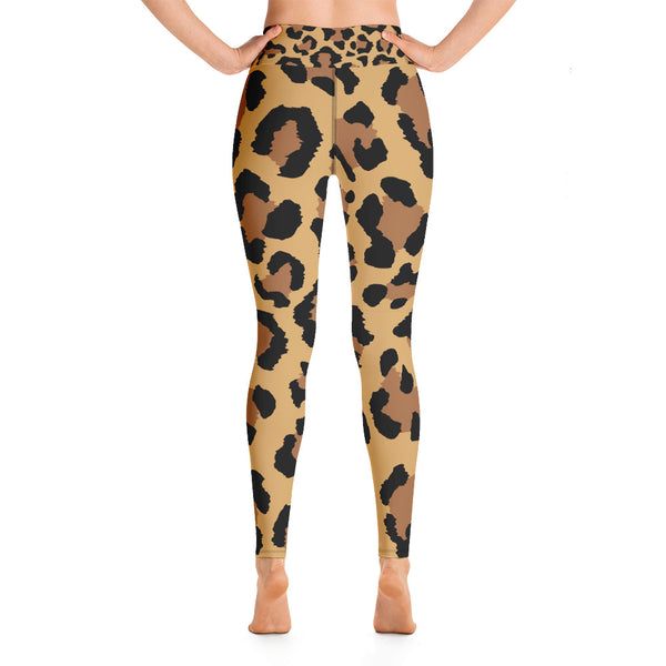 Cheetah Yoga Leggings - Seasonally Gifted 