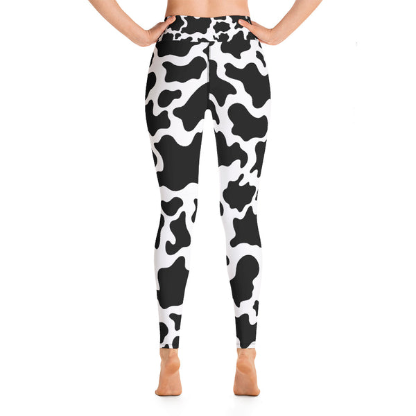 Cow Yoga Leggings - Seasonally Gifted 