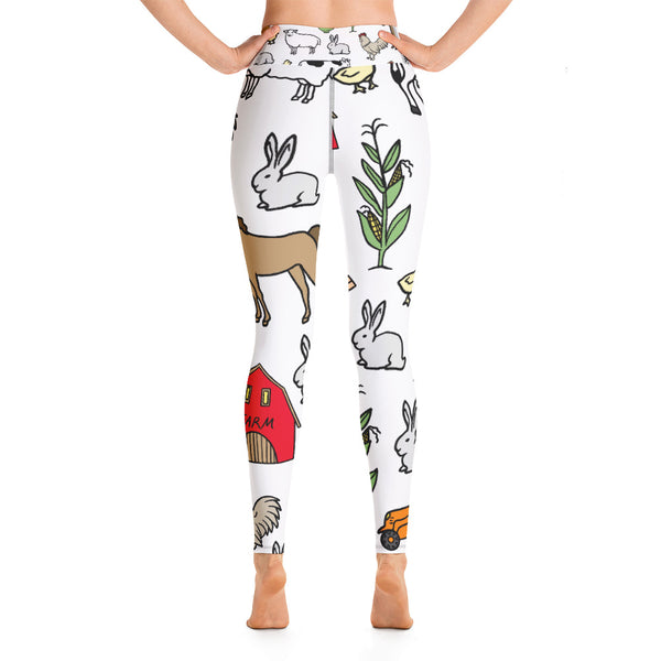 Farm Yoga Leggings - Seasonally Gifted 