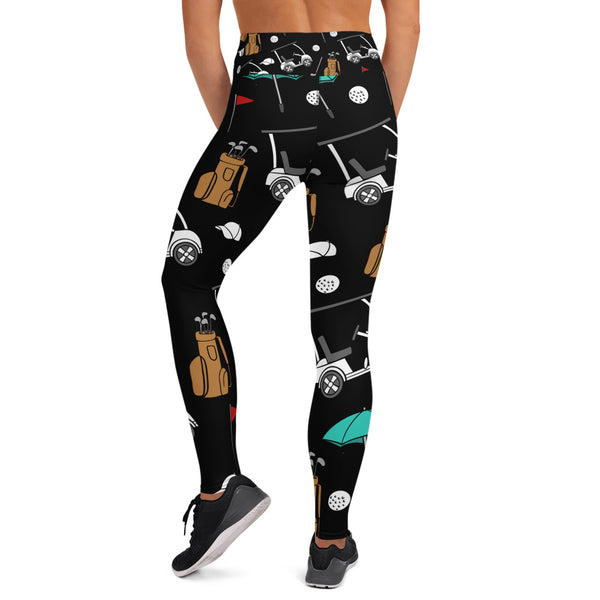 Golf Yoga Leggings - Seasonally Gifted 