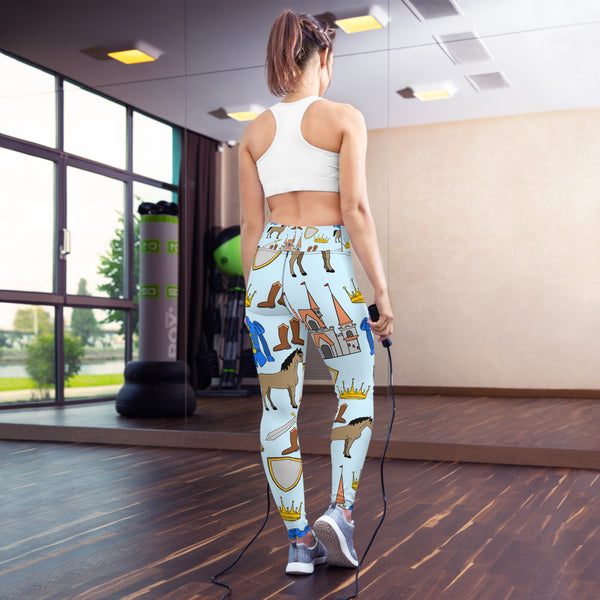 Prince Yoga Leggings - Seasonally Gifted 