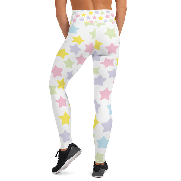 Star Yoga Leggings - Seasonally Gifted 