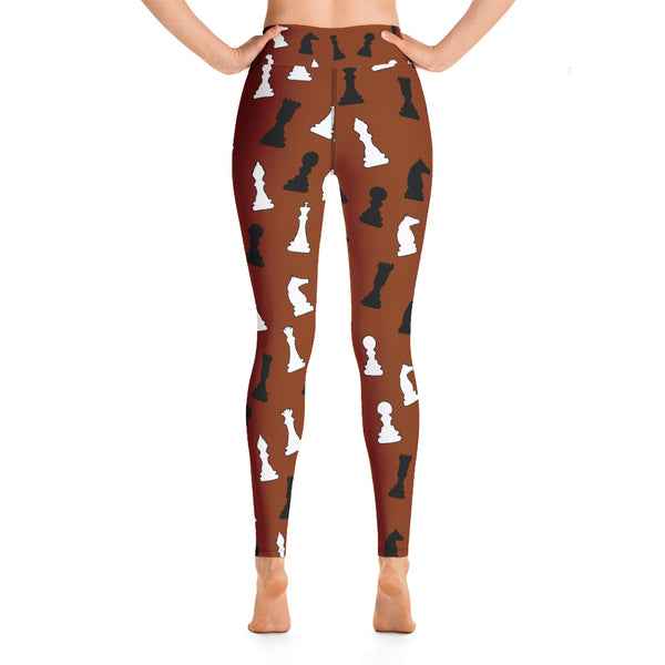 Chess Yoga Leggings - Seasonally Gifted 