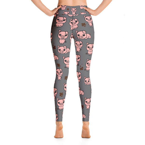 Pig Yoga Leggings - Seasonally Gifted 