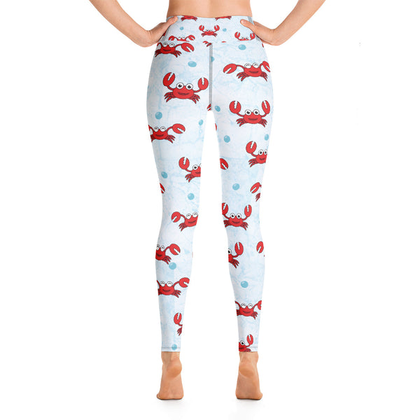 Crab Yoga Leggings - Seasonally Gifted 