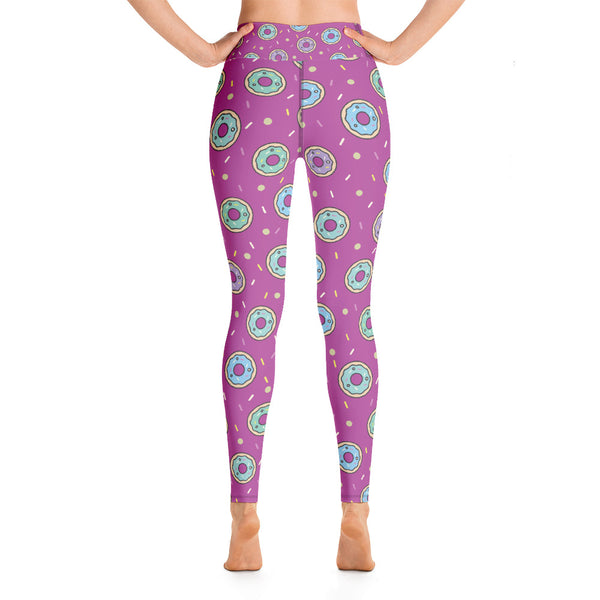 Donut Yoga Leggings - Seasonally Gifted 