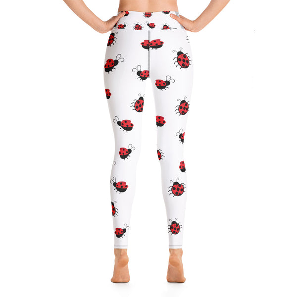 Ladybug1 Yoga Leggings - Seasonally Gifted 