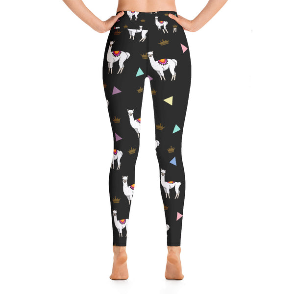 Llama Yoga Leggings - Seasonally Gifted 