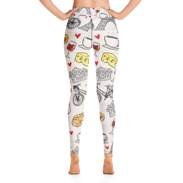 Paris Yoga Leggings - Seasonally Gifted 