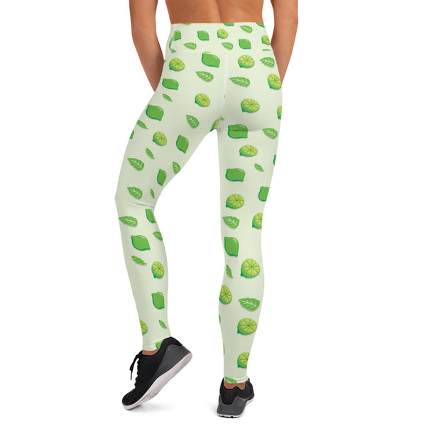 Lime Yoga Leggings