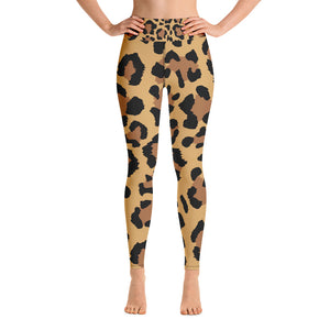 Cheetah Yoga Leggings - Seasonally Gifted 